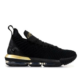 【 NIKE LEBRON 16 'I'M KING' / BLACK METALLIC GOLD 】 レブロン 黒色 ブラック ゴールド スニーカー メンズ ナイキ