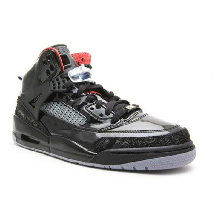 jordan spizike black varsity red stealth