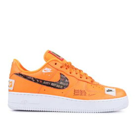 【 NIKE AIR FORCE 1 LOW 'JUST DO IT' / TOTAL ORANGE TOTAL ORANGE 】 橙 オレンジ エアフォース スニーカー メンズ ナイキ