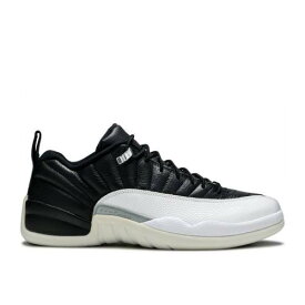 【 AIR JORDAN AIR JORDAN 12 RETRO LOW 'PLAYOFFS' / BLACK VARSITY RED WHITE 】 ナイキ 黒色 ブラック 赤 レッド 白色 ホワイト エアジョーダン スニーカー メンズ