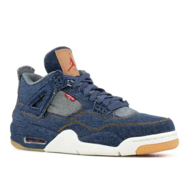 Air Jordan 4 Retro Levi’s NRG – Denim / Sail / Game Red Levi main image 4