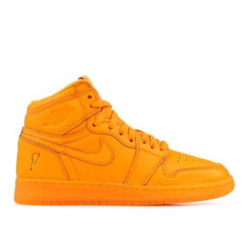 【 AIR JORDAN JORDAN 1 RETRO HIGH OG G8RD GS 'ORANGE PEEL' / ORANGE PEEL ORANGE PEEL 】 ナイキ ハイ 橙 オレンジ エアジョーダン ジュニア キッズ ベビー マタニティ スニーカー