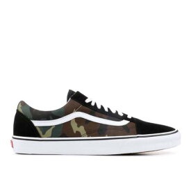 【 VANS OLD SKOOL 'WOODLAND CAMO' / BLACK WOODLAND CAMO 】 バンズ 黒色 ブラック ウッドランド カモ柄 オールドスクール スニーカー メンズ ヴァンズ