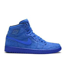 【 AIR JORDAN WMNS JORDAN 1 RETRO HIGH PREMIUM 'BLUE SUEDE' / BLUE BLUE 】 ナイキ ハイ プレミアム 青色 ブルー エアジョーダン スニーカー レディース