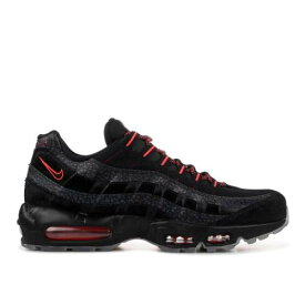 【 NIKE AIR MAX 95 'BLACK INFRARED' / BLACK INFRARED 】 マックス 黒色 ブラック エアマックス スニーカー メンズ ナイキ