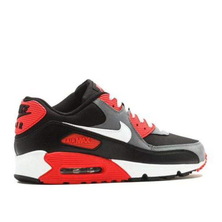 楽天市場 ナイキ Nike マックス クラシック 黒色 ブラック 赤 レッド エアマックス Black Infrared スニーカー メンズ Red Nike 90 Classic Black Whiteflint Greyhot スニケス