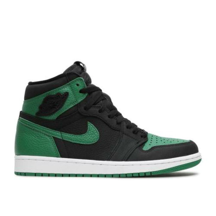 楽天市場 エアジョーダン Air Jordan ハイ 緑 グリーン 黒色 ブラック エアジョーダン Pine 2 0 スニーカー メンズ Green 1 Retro High Og Black Whitegym Redpine スニケス