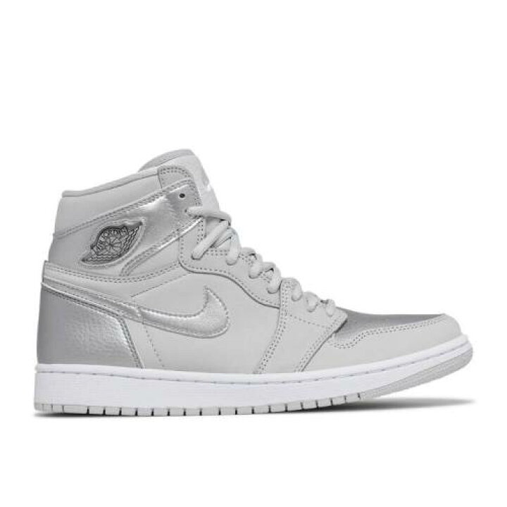 楽天市場 エアジョーダン Air Jordan ハイ 灰色 グレー 白色 ホワイト 銀色 シルバー エアジョーダン Co Jp Tokyo スニーカー メンズ Silver 1 Retro High Og Neutral Grey White Metallic スニケス