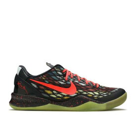 【 NIKE KOBE 8 'CHRISTMAS' / BLK BRGHT CRMSN FBRGLSS VVD SL 】 コービー スニーカー メンズ ナイキ