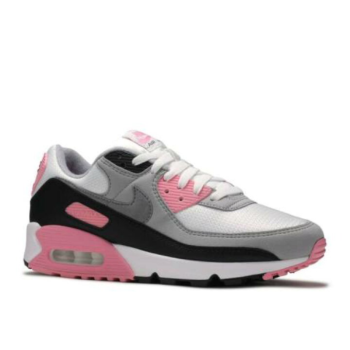 楽天市場 ナイキ Nike マックス 白色 ホワイト 灰色 グレー ローズ ピンク エアマックス Rose Pink スニーカー レディース Rose Pink Nike Wmns 90 White Particle Grey Light Smoke スニケス