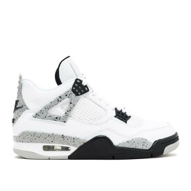 【 AIR JORDAN AIR JORDAN 4 RETRO OG 'WHITE CEMENT' 2016 / WHITE FIRE RED BLACK TECH GREY 】 ナイキ 白色 ホワイト ファイア 赤 レッド 黒色 ブラック テック 灰色 グレー エアジョーダン スニーカー メンズ