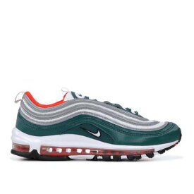 【 NIKE AIR MAX 97 'MIAMI DOLPHINS' / RAINFOREST WHITE TEAM ORANGE 】 マックス 白色 ホワイト チーム 橙 オレンジ エアマックス 'マイアミ ドルフィンズ' スニーカー メンズ ナイキ