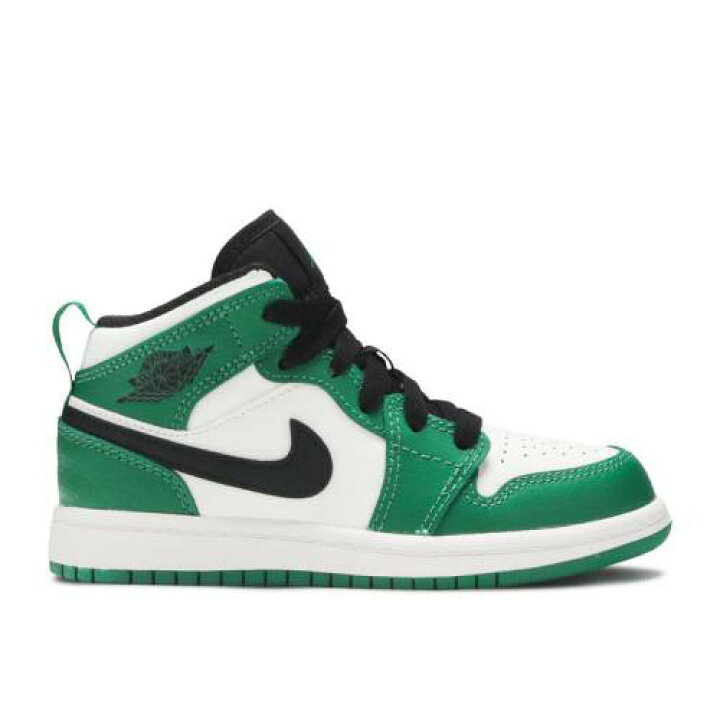 楽天市場 エアジョーダン Air Jordan ミッド 緑 グリーン エアジョーダン Pine Green スニーカー ジュニア キッズ Green 1 Mid Se Ps Pine Blacksail スニケス