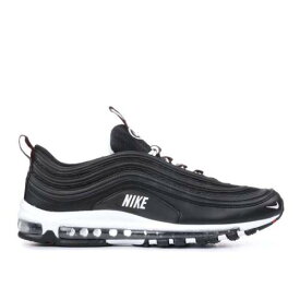 【 NIKE AIR MAX 97 PREMIUM 'BLACK WHITE' / BLACK WHITE VARSITY RED 】 マックス プレミアム 黒色 ブラック 白色 ホワイト 赤 レッド エアマックス スニーカー メンズ ナイキ
