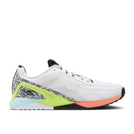 【 REEBOK GOODR X NANO X1 'NOTEBOOK ACCENTS' / FOOTWEAR WHITE CORE BLACK 】 リーボック ナノ 白色 ホワイト コア 黒色 ブラック スニーカー メンズ