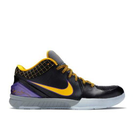 【 NIKE ZOOM KOBE 4 PROTRO 'CARPE DIEM' 2019 / BLACK DEL SOL VARSITY PURPLE 】 ズーム コービー プロトロ 黒色 ブラック 紫 パープル スニーカー メンズ ナイキ