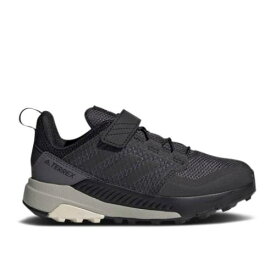 【 ADIDAS TERREX TRAILMAKER J 'GREY BLACK' / GREY FIVE CORE BLACK ALUMINIUM 】 アディダス 灰色 グレー コア 黒色 ブラック ジュニア キッズ ベビー マタニティ スニーカー