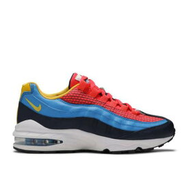 【 NIKE AIR MAX 95 NOW GS 'CRIMSON BLUE' / BRIGHT CRIMSON AMARILLO PHOTO 】 マックス クリムゾン エアマックス ジュニア キッズ ベビー マタニティ スニーカー ナイキ