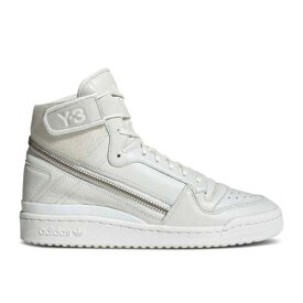 【 ADIDAS Y-3 FORUM HIGH OG 'UNDYED' / NON DYED NON DYED CORE WHITE 】 アディダス フォーラム ハイ コア 白色 ホワイト スニーカー メンズ