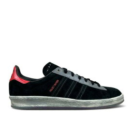 【 ADIDAS FIGHT CLUB X CAMPUS 80S 'PROJECT MAYHEM' SIZE? EXCLUSIVE / CORE BLACK OFF WHITE VIVID RED 】 アディダス クラブ キャンパス コア 黒色 ブラック 白色 ホワイト 赤 レッド スニーカー メンズ