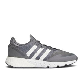 【 ADIDAS ZX 1K BOOST 'GREY' / GREY FIVE CLOUD WHITE SOLID 】 アディダス ブースト 灰色 グレー 白色 ホワイト ソリッド スニーカー メンズ