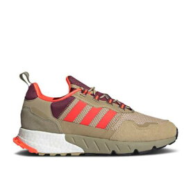 【 ADIDAS ZX 1K BOOST 'BEIGE TONE VICTORY CRIMSON' / BEIGE TONE SOLAR RED VICTORY 】 アディダス ブースト ビクトリー ベージュ 赤 レッド スニーカー メンズ