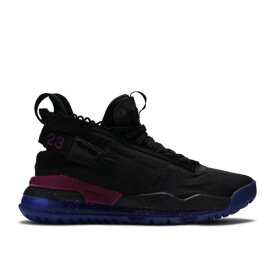 【 AIR JORDAN JORDAN PROTO MAX 720 'BLACK VIOLET' / BLACK RACER BLUE HYPER VIOLET 】 ナイキ マックス 黒色 ブラック 青色 ブルー 紫 バイオレット エアジョーダン プロトマックス スニーカー メンズ