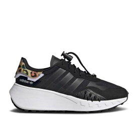 【 ADIDAS WMNS CHOIGO 'ANIMAL PRINT - BLACK' / CORE BLACK CORE BLACK PURPLE 】 アディダス コア 黒色 ブラック 紫 パープル スニーカー レディース