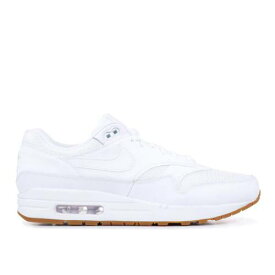 【 NIKE AIR MAX 1 'WHITE GUM' / WHITE WHITE GUM MEDIUM BROWN 】 マックス 白色 ホワイト 茶色 ブラウン エアマックス スニーカー メンズ ナイキ