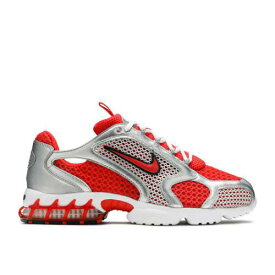 【 NIKE ZOOM SPIRIDON CAGED 2 'VARSITY RED' / VARSITY RED SILVER 】 ズーム 赤 レッド 銀色 シルバー スニーカー メンズ ナイキ