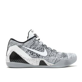 【 NIKE KOBE 9 ELITE LOW 'BEETHOVEN' / WHITE BLACK WOLF GREY 】 コービー エリート 白色 ホワイト 黒色 ブラック 灰色 グレー スニーカー メンズ ナイキ