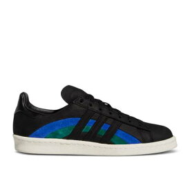 【 ADIDAS BOOK WORKS X CAMPUS 80S 'JAZZ' / CORE BLACK BOLD BLUE COLLEGIATE 】 アディダス キャンパス コア 黒色 ブラック 青色 ブルー スニーカー メンズ