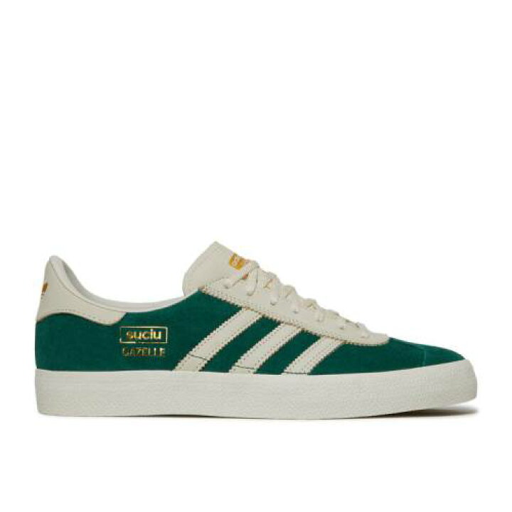 楽天市場 アディダス Adidas アディダス ガゼル 緑 グリーン 白色 ホワイト Collegiate Green スニーカー メンズ Green Adidas Mark Suciu X Gazelle Adv Collegiate Chalk White スニケス