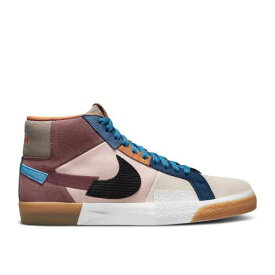 【 NIKE ZOOM BLAZER MID PREMIUM SB 'MOSAIC PACK - DARK WINE' / DARK WINE PINK OXFORD CASHMERE 】 ズーム ブレイザー ミッド プレミアム エスビー ピンク オックスフォード スニーカー メンズ ナイキ