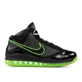 【 NIKE AIR MAX LEBRON 7 'DUNKMAN' / BLACK BLACK ELECTRIC GREEN 】 マックス レブロン 黒色 ブラック 緑 グリーン エアマックス スニーカー メンズ ナイキ