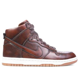 【 NIKE DUNK HIGH LUX SP 'BURNISHED LEATHER' / CLASSIC BROWN CLASSIC BROWN SL 】 ダンク ハイ クラシック 茶色 ブラウン ダンクハイ スニーカー メンズ ナイキ