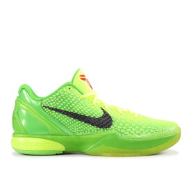 【 NIKE ZOOM KOBE 6 'GRINCH' 2010 / LIME GREEN VARSITY RED BLACK 】 ズーム コービー ライム 緑 グリーン 赤 レッド 黒色 ブラック スニーカー メンズ ナイキ
