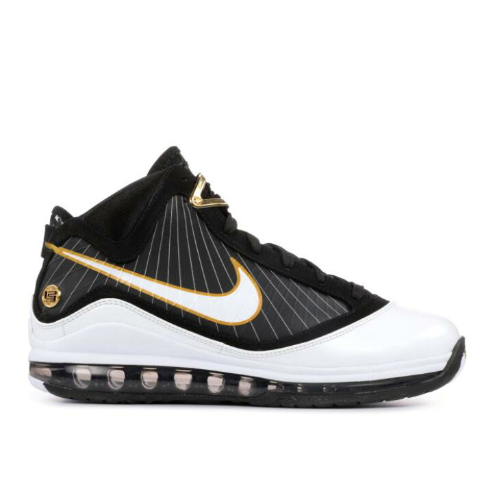 楽天市場】ナイキ NIKE マックス レブロン 白色 ホワイト 黒色 ブラック ゴールド エアマックス 'BLACK GOLD' スニーカー メンズ 【 NIKE LEBRON 7 WHITE BLACK WHITEMETALLIC GOLD 】 : スニケス