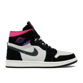 【 AIR JORDAN PARIS SAINT-GERMAIN X AIR JORDAN 1 HIGH ZOOM COMFORT 'PARIS' / WHITE BLACK PSYCHIC PURPLE 】 ナイキ ハイ ズーム 白色 ホワイト 黒色 ブラック 紫 パープル エアジョーダン スニーカー メンズ