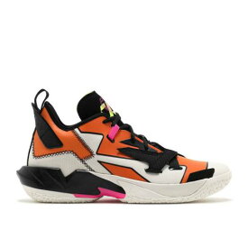 【 AIR JORDAN JORDAN WHY NOT ZER0.4 'SHATTERED BACKBOARD' / PALE IVORY BLACK ALPHA ORANGE 】 ナイキ アイボリー 黒色 ブラック アルファ 橙 オレンジ エアジョーダン スニーカー メンズ