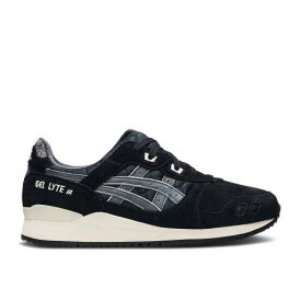 【 ASICS GEL LYTE 3 OG 'BLACK BANDANA' / BLACK CREAM 】 黒色 ブラック クリーム スニーカー メンズ アシックス
