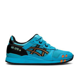 【 ASICS GEL LYTE 3 'AQUARIUM' / AQUARIUM SHOCKING ORANGE 】 橙 オレンジ スニーカー メンズ アシックス