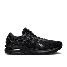 【 ASICS GT 2000 9 4E EXTRA WIDE 'TRIPLE BLACK' / BLACK BLACK 】 黒色 ブラック スニーカー メンズ アシックス