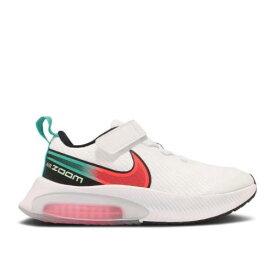 【 NIKE AIR ZOOM ARCADIA PS 'OMBRE SWOOSH' / WHITE FLASH CRIMSON HYPER JADE 】 ズーム 白色 ホワイト クリムゾン 翡翠 ジェード ジュニア キッズ ベビー マタニティ スニーカー ナイキ