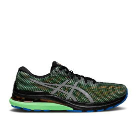 【 ASICS GEL KAYANO 28 LITE-SHOW 'GREEN PURE SILVER' / BLACK PURE SILVER 】 ピュア 黒色 ブラック 銀色 シルバー スニーカー メンズ アシックス