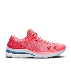 【 ASICS WMNS GEL KAYANO 28 'BLAZING CORAL' / BLAZING CORAL MIST 】 スニーカー レディース アシックス