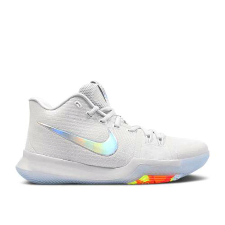 楽天市場】【 NIKE KYRIE 3 TS EP / WHITE PURE PLATINUM WHITE  