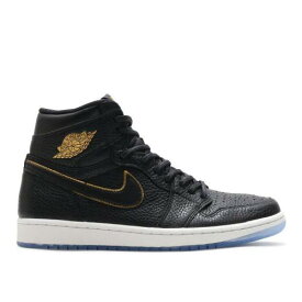 【 AIR JORDAN AIR JORDAN 1 RETRO HIGH OG 'CITY OF FLIGHT' / BLACK SUMMIT WHITE METALLIC 】 ナイキ ハイ 黒色 ブラック 白色 ホワイト エアジョーダン スニーカー メンズ