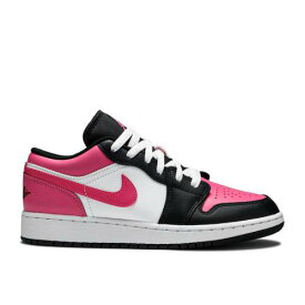 【 AIR JORDAN JORDAN 1 LOW GS 'PINKSICLE' / WHITE PINKSICLE BLACK 】 ナイキ 白色 ホワイト 黒色 ブラック エアジョーダン ジュニア キッズ ベビー マタニティ スニーカー