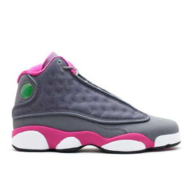 【 AIR JORDAN AIR JORDAN 13 RETRO GS 'GREY FUSION PINK' / COOL GREY FUSION PINK WHITE 】 ナイキ サーティーン フュージョン クール 灰色 グレー ピンク 白色 ホワイト エアジョーダン ジュニア キッズ ベビー マ